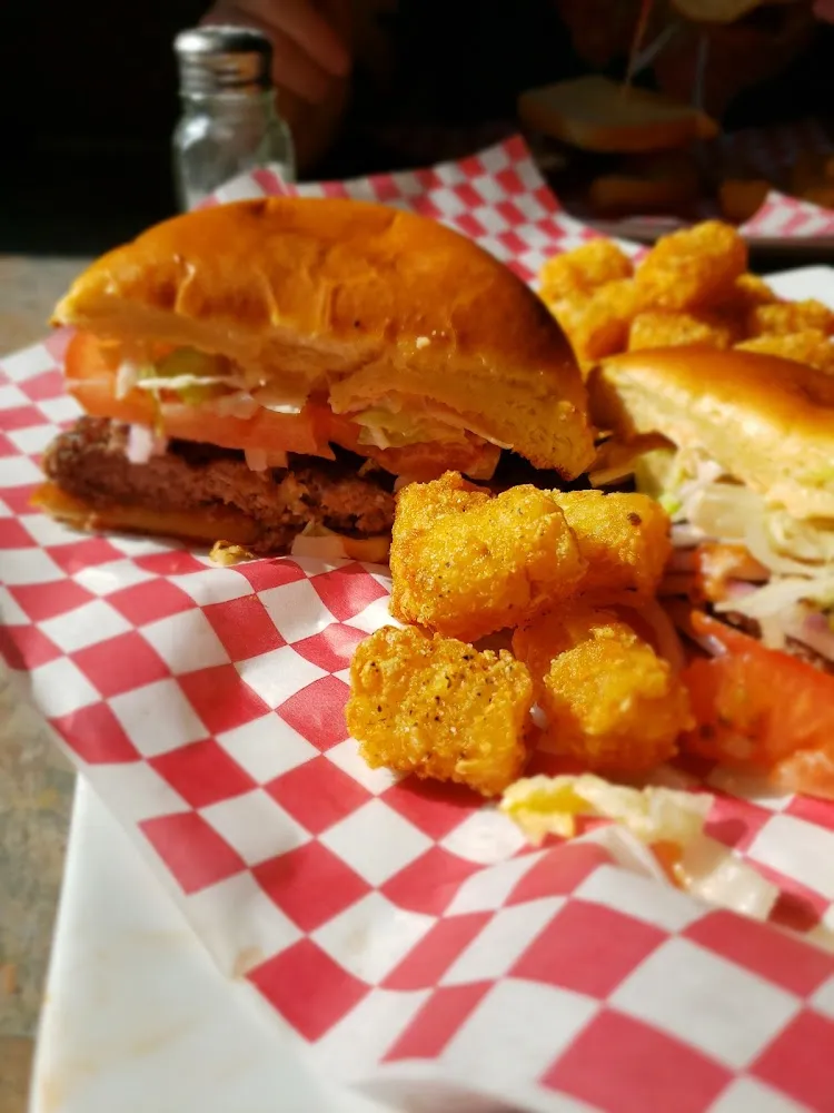 Burger and Tots