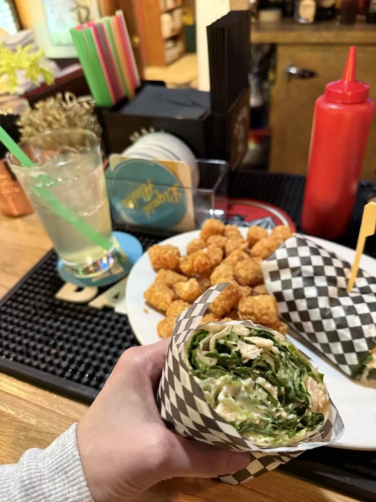 Chicken Caesar Salad Wrap